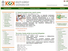 Tablet Screenshot of kgk.uni-obuda.hu